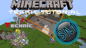 Scaniaman Plays Tekkit: How To Build A Solar Powered Quarry