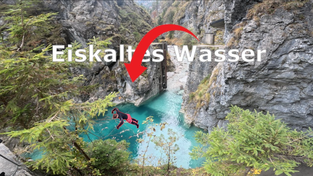 Klippenspringen im Herbst ! // Eiskalte Bedingungen !!