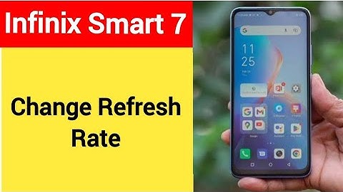 How to change refresh rate, Infinix Smart 7 me refresh rate change kaise karen
