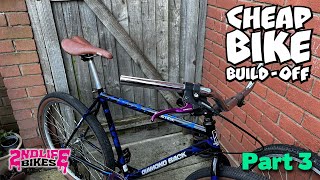 Cheap Bike Build Off  Diamondback Traverse Restoration   parts bin Commuter bike build vintage MTB