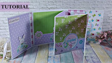 Folio mini album easy and quick | Marina Manioti