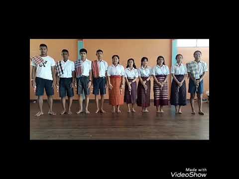 การเเสดงพื้นเมืองภาคเหนือ ชุดการเเเสดง ฟ้อนมาลัย โรงเรียนละเเมวิทยา 5/4