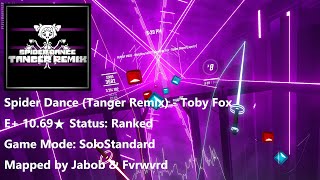 Interesting 340 BPM Tech Map | Spider Dance (Tanger Remix) - Toby Fox | (SS #112) 95.11% 454.19pp FC