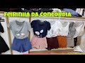 Calças, shorts, t-shirt - Feirinha da Concordia - Vlog bras