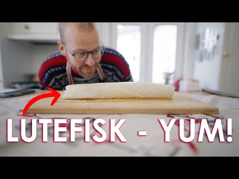 How To Cook (and eat) LUTEFISK Norwegian Style