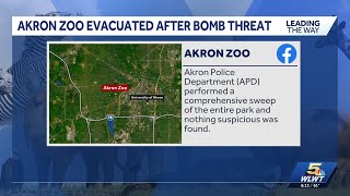 Akron Zoo evacuated after receiving bomb threat, adding to trend of zoo threats seen nationwide
