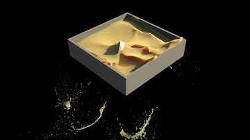 Cinema 4D Realflow Test 3 Redshift Render