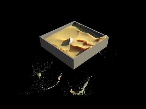 Cinema 4D Realflow Test 3 Redshift Render