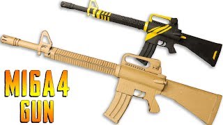 How To Make M16A4 PUBG GUN From CARDBOARD | DIY By KING OF CRAFTS