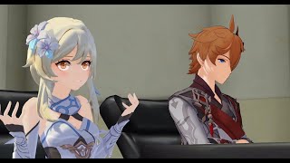 Lovers Quarrel | Lumine X Childe | Genshin Impact MMD