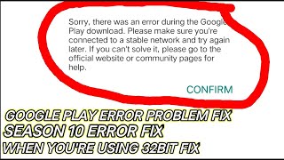 GOOGLE PLAY ERROR FIX USING 32BIT APK IN COD M ERROR NO MOREE!! screenshot 5