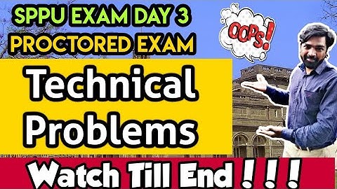 SPPU Technical Problem? | Solution in Video | Dr. Yaseen