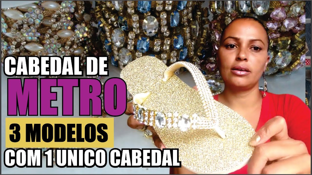 COMO USAR o CABEDAL de METRO e CRIAR VARIOS MODELOS