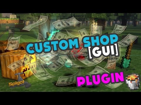 Minecraft Plugin Tutorial: Custom Shop GUI
