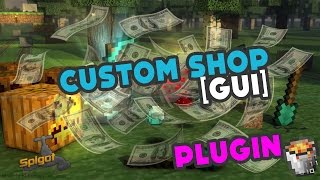 Minecraft Plugin Tutorial: Custom Shop GUI