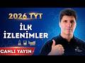 2026 TYT Kimya İlk İzlenimler Canlı Yayını