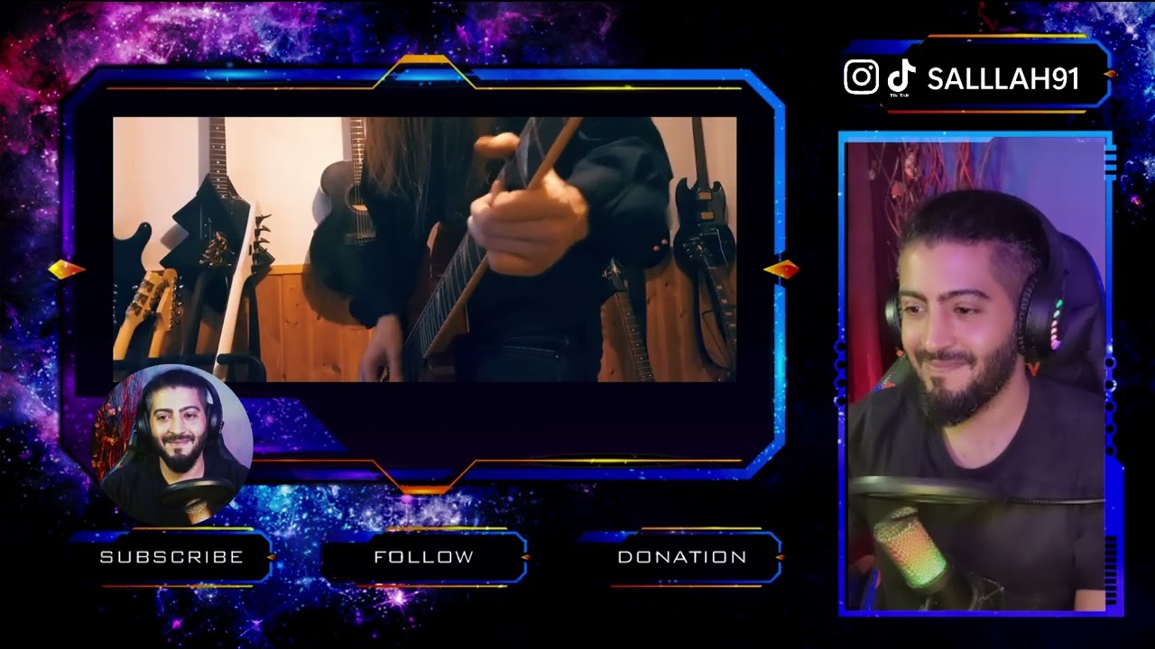 Dan Vasc - O Holy Night - Reaction Video #danvasc #song  #songs #reaction #music #metal #rock