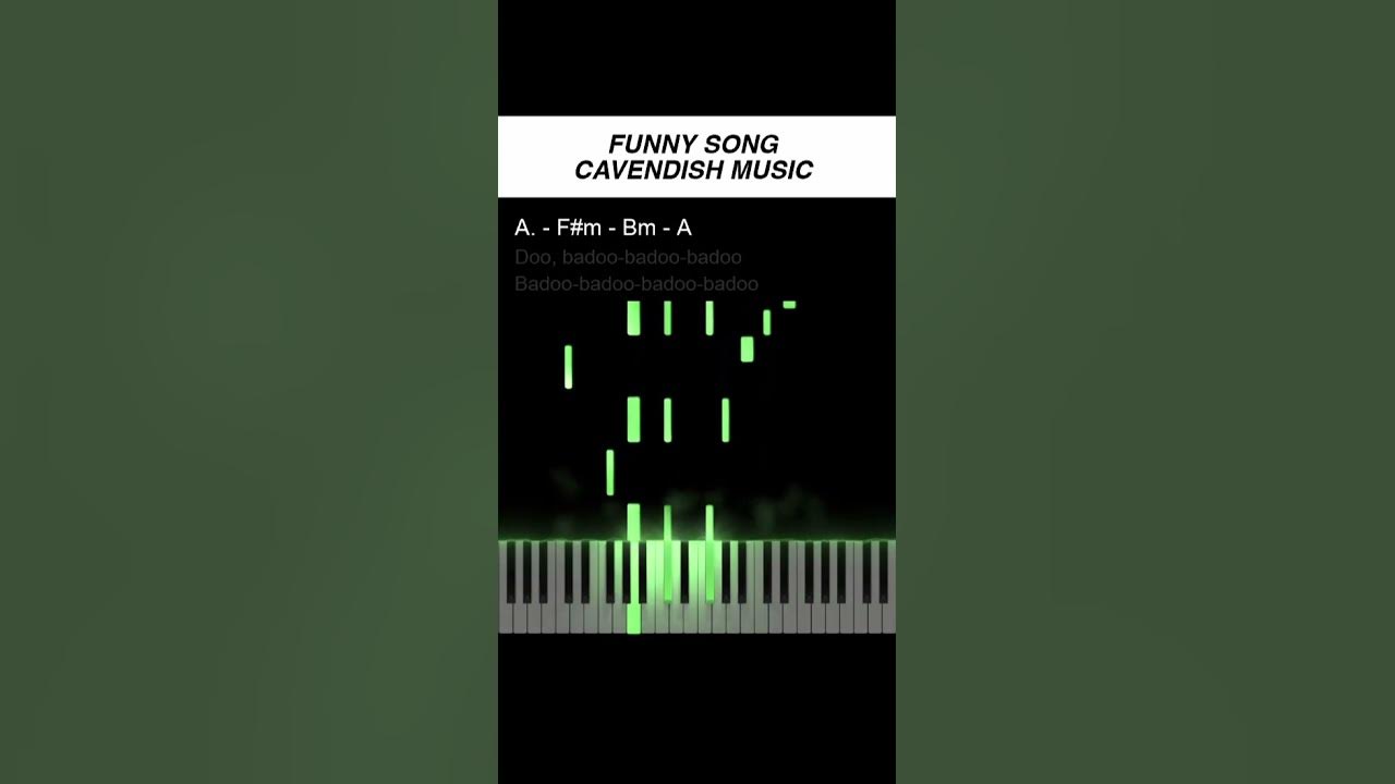 Cavendish Music - Funny Song Piano how to play