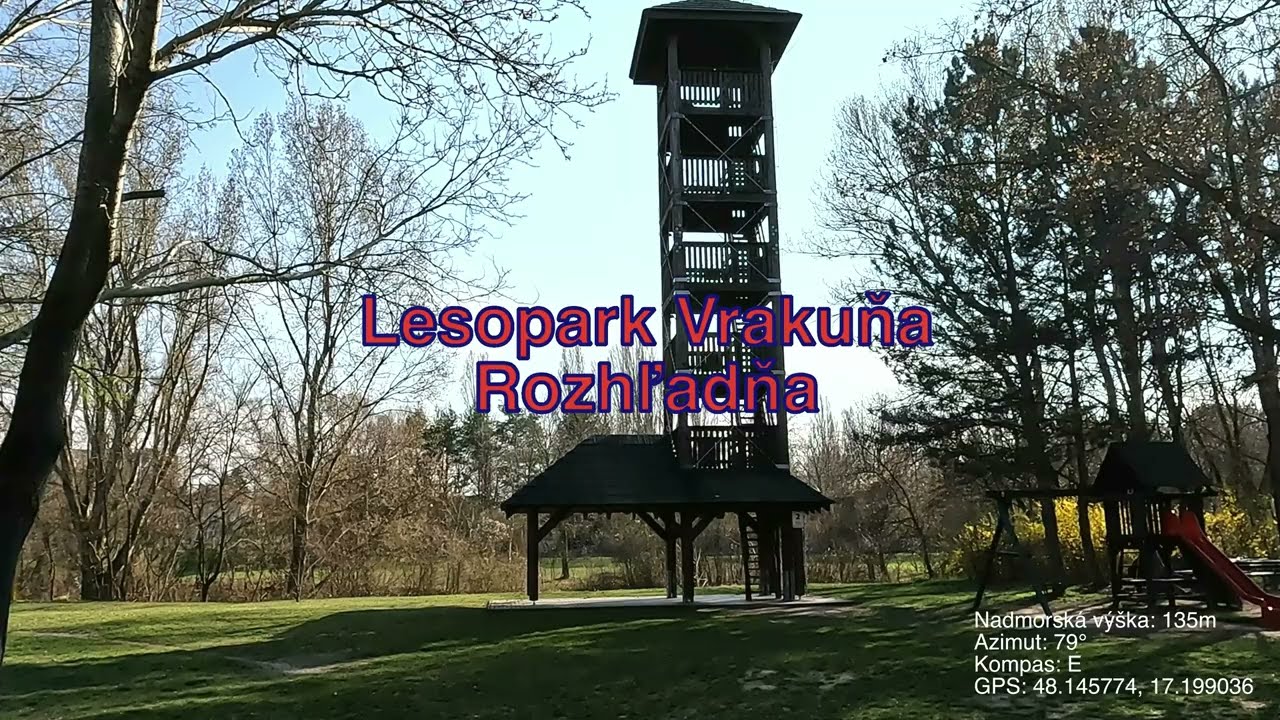 Lesopark Vrakuňa, Rozhľadňa