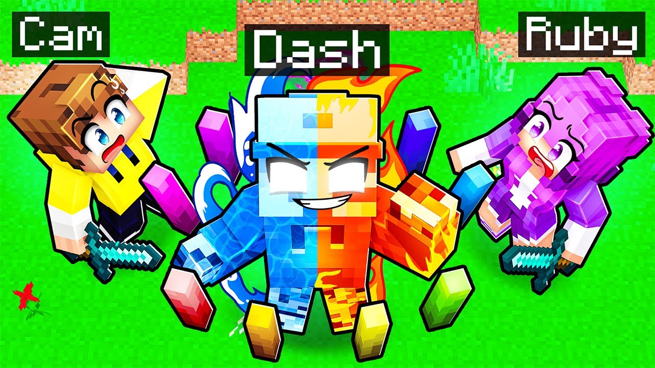 HUNTERS vs ELEMENTAL Speedrunner in Minecraft!