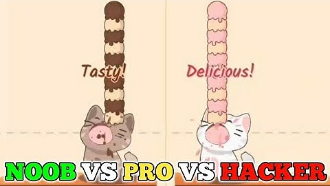 NOOB VS PRO VS HACKER - BELIEVER | DUET CATS