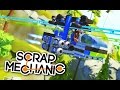 СВЕРХСКОРОСТНАЯ ЛЕТАЮЩАЯ КАБИНКА НА КАНАТНОЙ ДОРОГЕ!  (Scrap Mechanic)