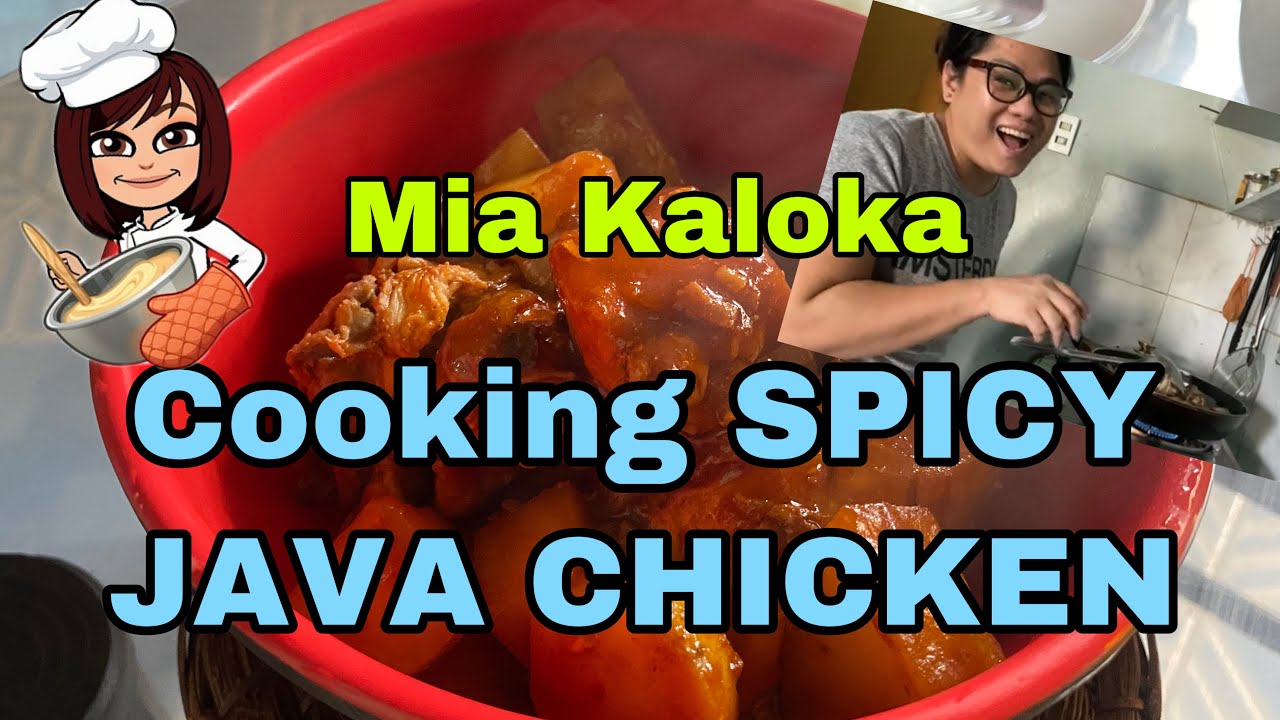 Cooking JAVA SPICY CHICKEN ANG SARAP!! - YouTube