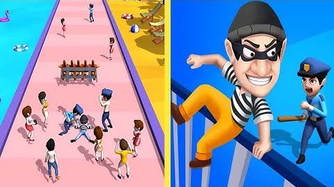 ✅ Thief Run 3D in Max Level iOS Android Walkthrough Gameplay Update New Trailers Mobile Games DOEYJK