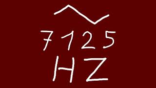 7125 hz triangle