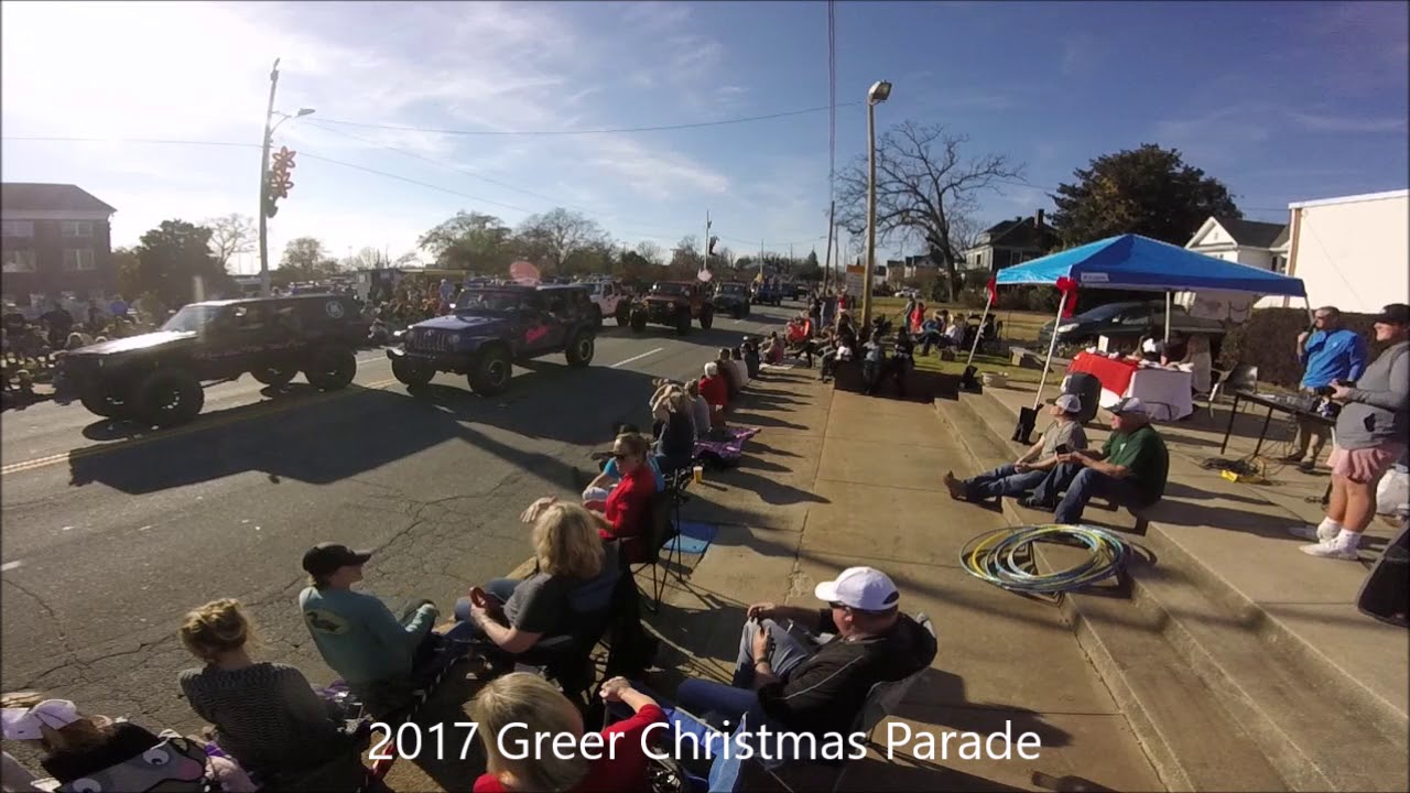 2017 Greer Christmas Parade YouTube