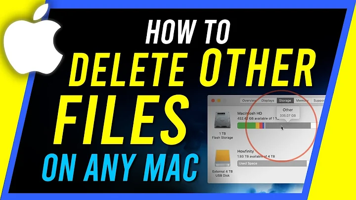 How To Delete 'Other' Files From Any Mac