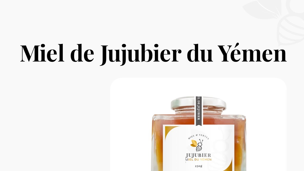 Miel de Sidr Maliky du Maroc Pur jujubier Brut Sidr Honey Royal 175 g -  Naturel - Stimulant. Energisant. produit de qualité, pour une santé  renforcée