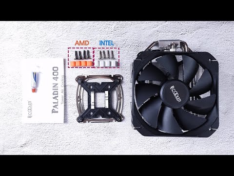 Обзор и установка PcCooler Paladin 400 (4K)