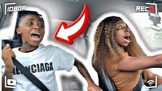 TURNING CORNERS EXTREMELY HARD PRANK ON ANGRY GIRLFRIEND !! 😳 ( HILARIOUS )