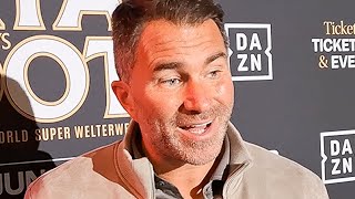 Eddie Hearn Clowns Edgar Berlanga & Richardson Hitchins Over Zuffa Signing No One Gives A Fk