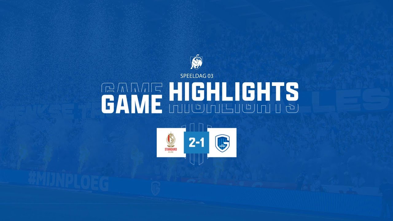 ⚽️ 3 - Standard - KRC Genk - 2-1  Game Highlights - S25/26