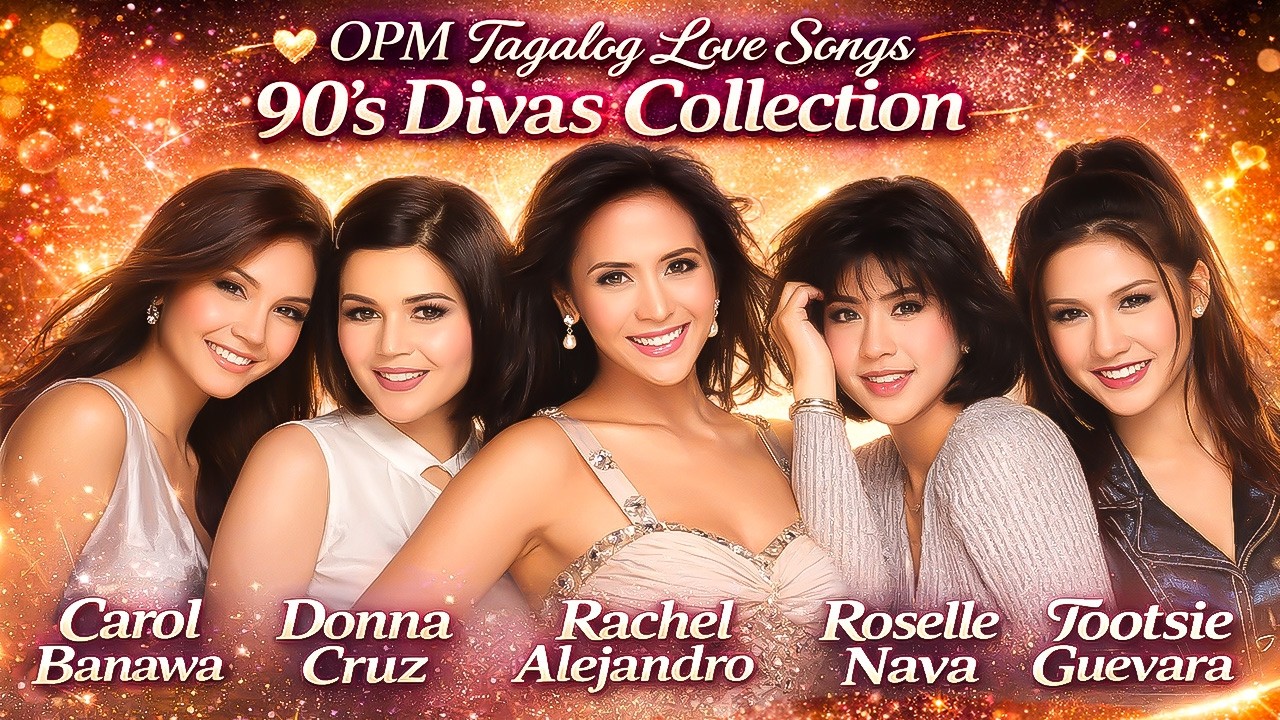 Carol Banawa, Donna Cruz, Rachel Alejandro & More | OPM Tagalog Love Songs - 90's Divas Collection