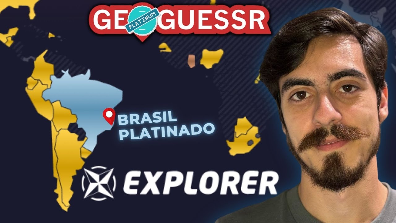 EU PLATINEI O BRASIL NO GEOGUESSR