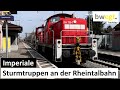 Trackday mit Sturmtruppen, BR 156, Desiro HC uvm. an der Rheintalbahn - Alex E  AE