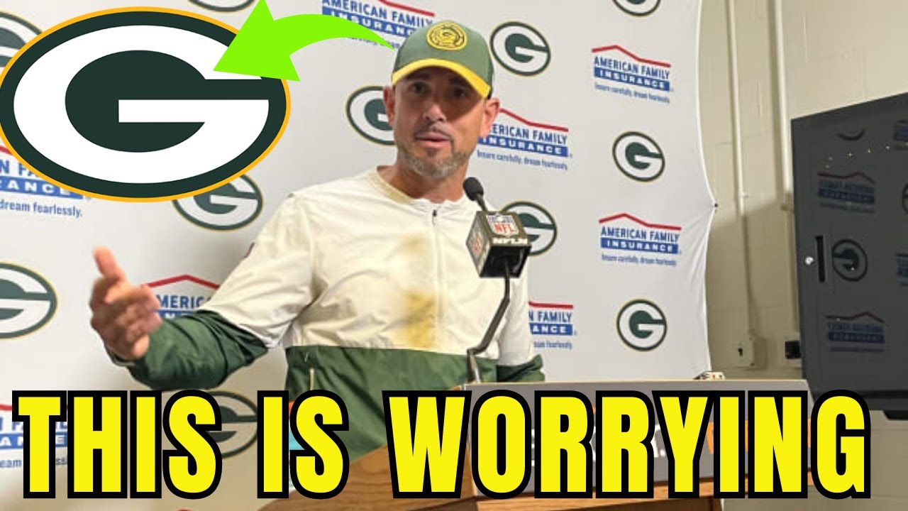 THIS IS CONCERNING, OFFICIAL ANNOUNCEMENT MADE BY THE GREEN BAY PACKERS