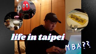 MY TAIPEI LIFE VLOG | my MBA decision reaction...🙏🙏....第一次進台灣的亞馬遜公司!!! 跟朋友吃喝玩樂🐟🍷🍾🌶️🍝