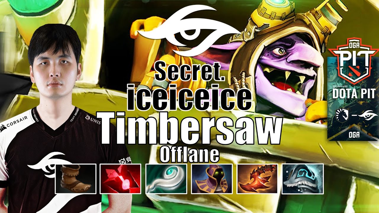 LIQUID vs SECRET | ICEICEICE SIGNATURE TIMBERSAW IS INSANE | OGA DOTA PIT S5 EUROPE