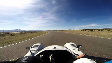 A few laps from Radical Racing School at Spring Mountain