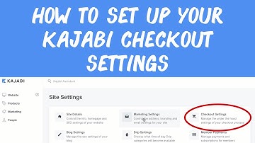 How To Set Up Your Kajabi Checkout Settings (Travel Lifestyle Course)