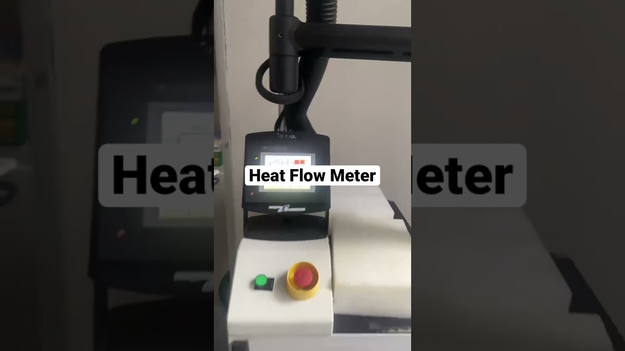 Heat flow meter is working/Huawei testing