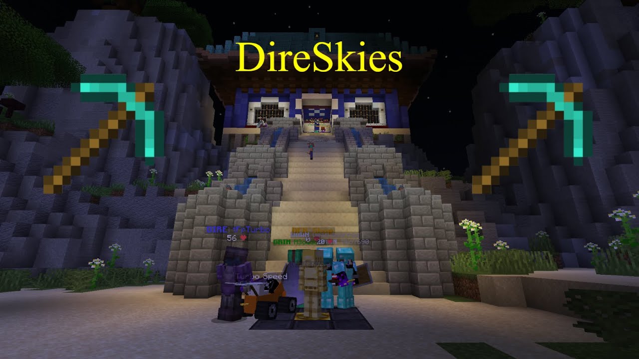 Dire Skies Server on Minecraft - YouTube