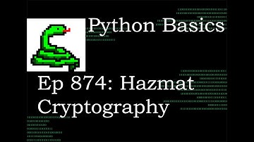 Python Basics Tutorial Cryptography Hazmat ******Warning****** || Data Encryption