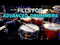 Drum lesson start playing advanced drum fills