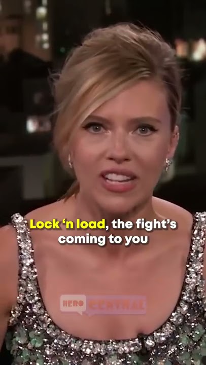 Scarlett Johansson's Least Favorite Line In Avengers