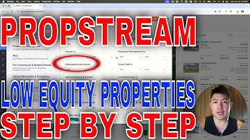 ✅ Hoe vind je een lijst met panden met een lage overwaarde in Propstream?